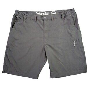 Wrangler Shorts Men's 46 Performance Outdoor Hiking Quick Dry Lightweight Black